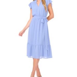 Lucky Brand Blue Midi Dress, Medium